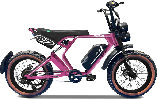 Emojo Street Rod — Magenta electric bike